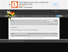 Tablet Screenshot of et3px.it